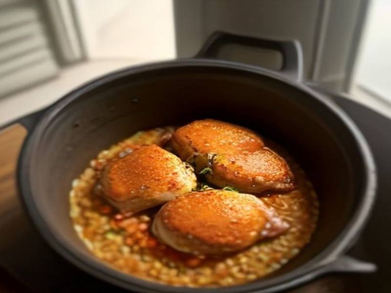 AI-generated illustration of One-Pot Chicken and Rice