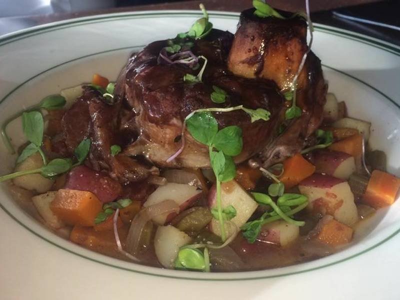 Osso Buco alla Milanese — Italian dinner recipe, served and ready to eat