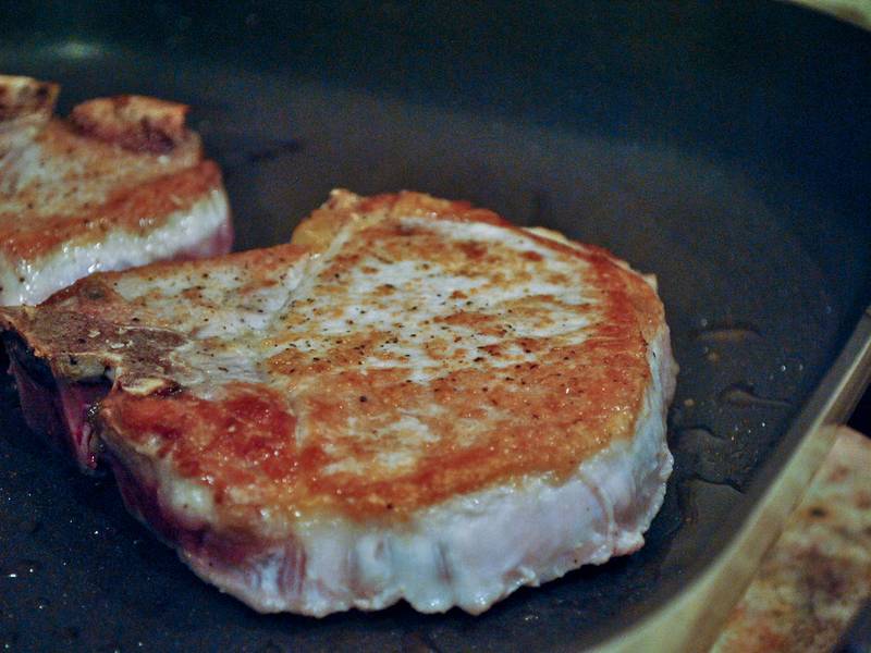 Pan Fried Pork Chops