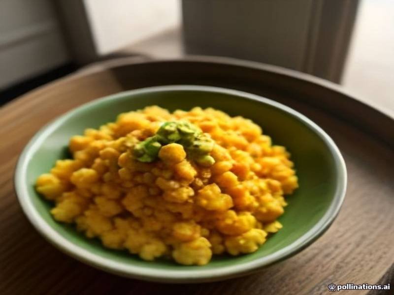 Paneer Bhurji — Indian breakfast recipe, served and ready to eat