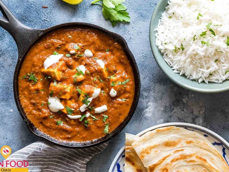 Paneer Butter Masala — Indian dinner recipe, served and ready to eat