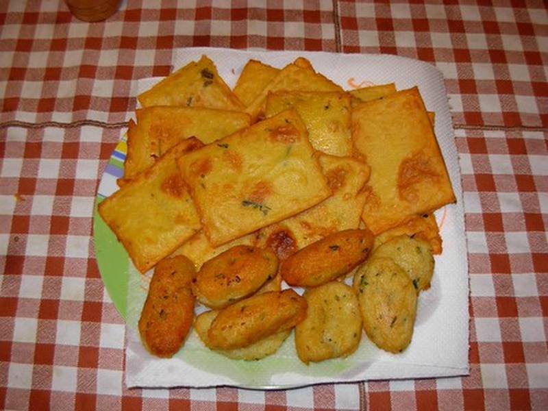 Panelle — Italian appetizers recipe, served and ready to eat