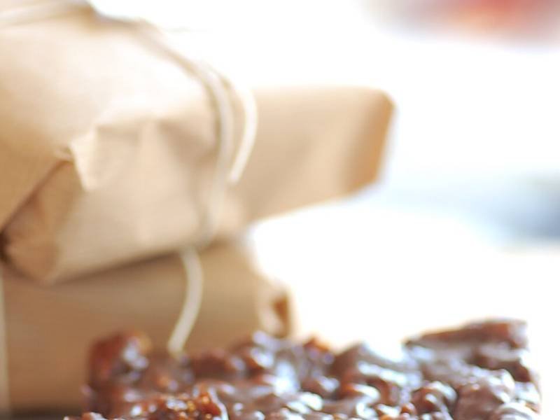 Panforte di Siena — Italian holiday specials recipe, served and ready to eat