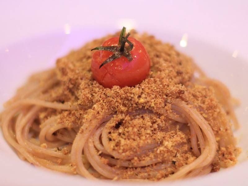 Pasta con le Sarde — Italian dinner recipe, served and ready to eat