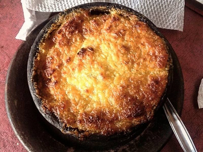 Pastel de Choclo — Chilean dinner recipe, served and ready to eat