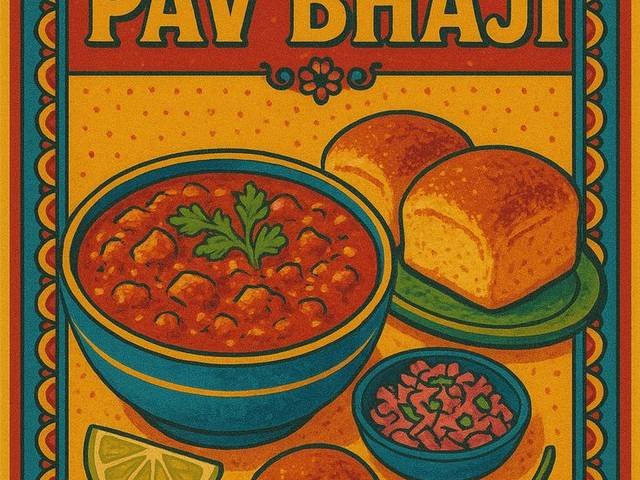 Ingredients and preparation for pav bhaji