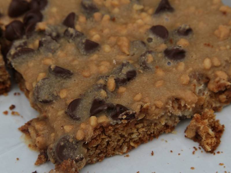 Peanut Butter Oat Bars, an American dessert recipe — no bake oat bars