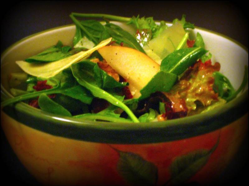 Pear and Parmesan Salad