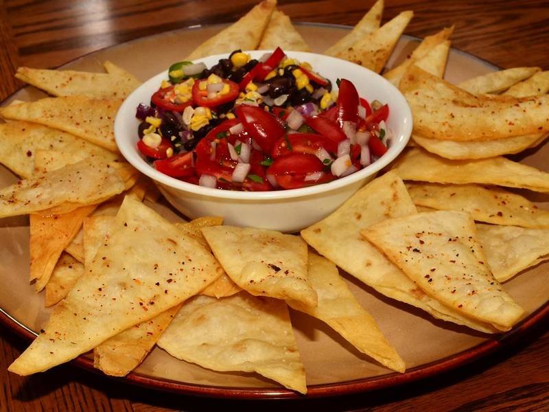 Pico de Gallo — Mexican appetizers recipe, served and ready to eat