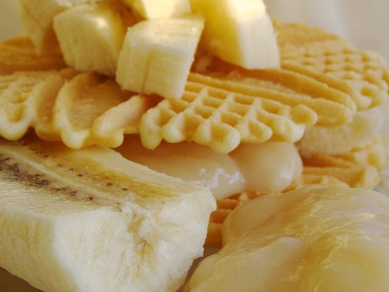 Pizzelle — Italian baking recipe, served and ready to eat