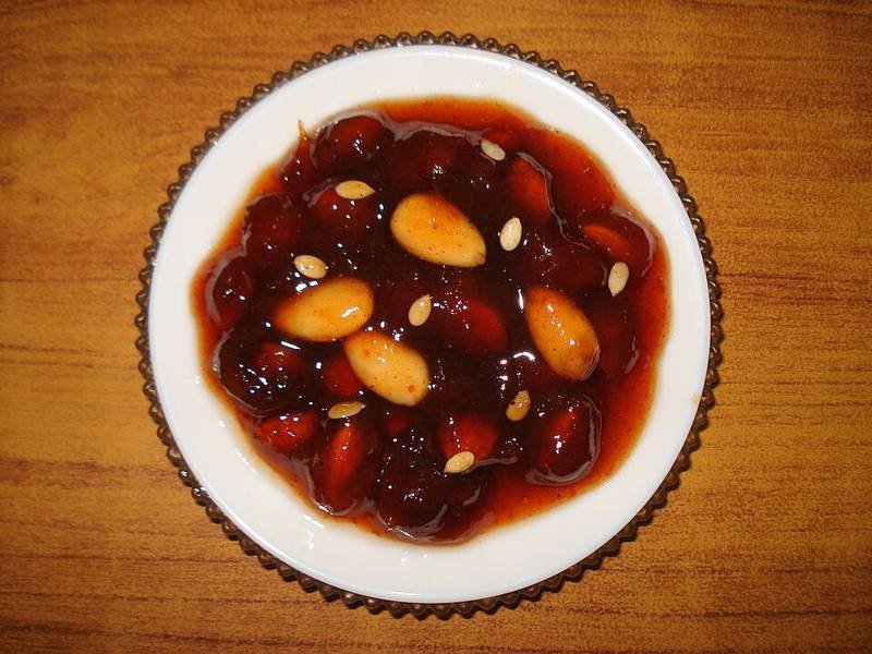 Plum Chutney, a British appetizer recipe