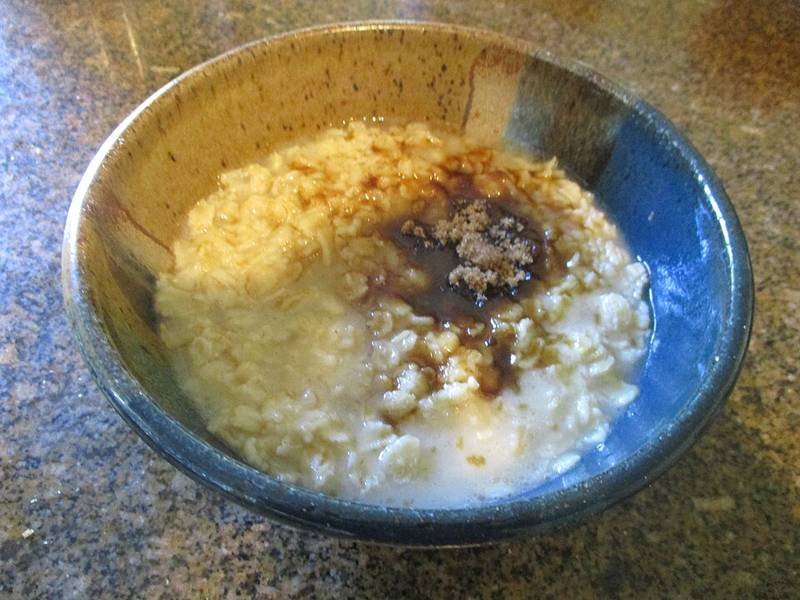 Porridge with Brown Sugar, a Scottish breakfast recipe — budget oat breakfast