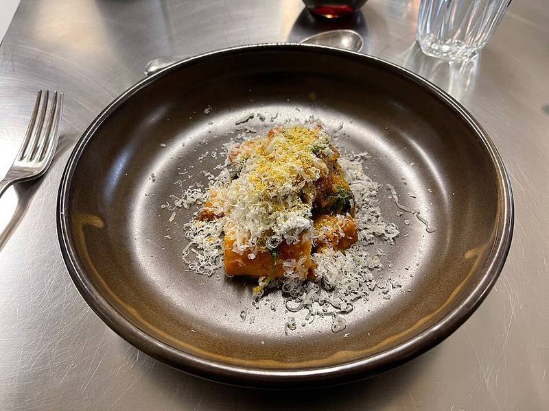 Potato Gnocchi with Sage Butter — Italian dinner recipe, served and ready to eat