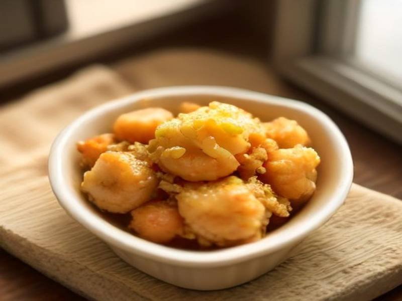 Potted Shrimps — British appetizers recipe, served and ready to eat