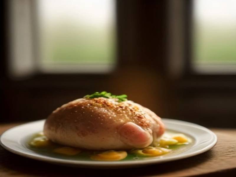 Poule au Pot — French dinner recipe, served and ready to eat