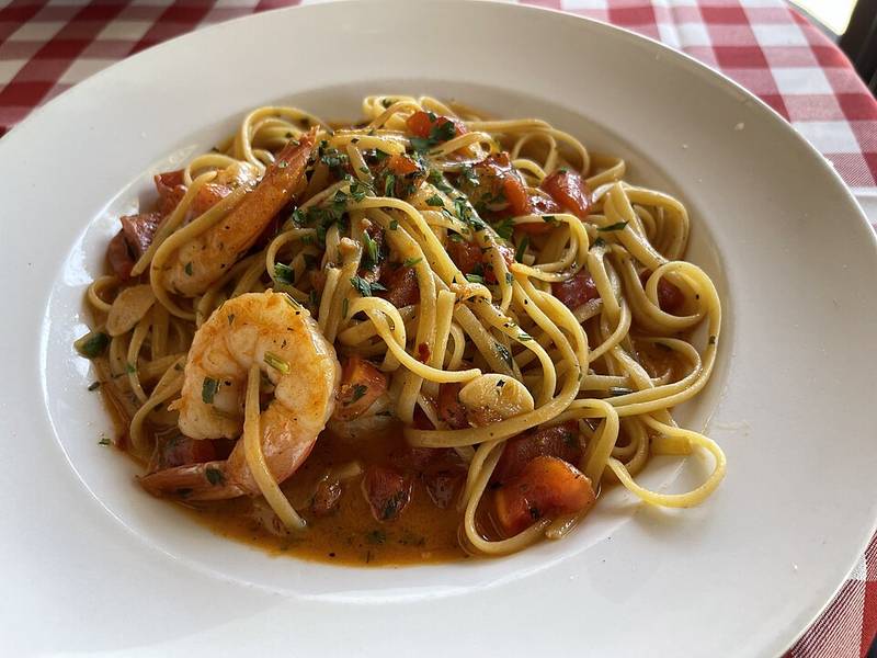 Prawn Linguine