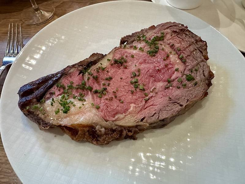 Prime Rib Roast — American holiday specials recipe, served and ready to eat