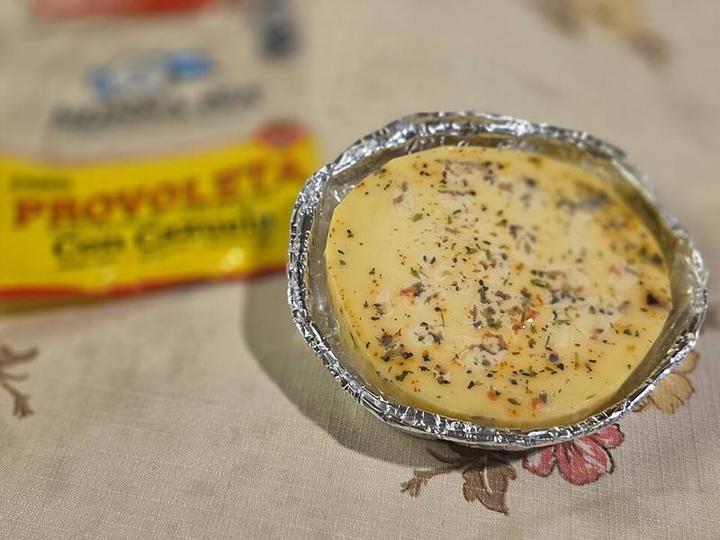 Provoleta — Argentinian appetizers recipe, served and ready to eat