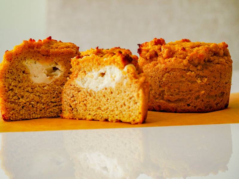 Pumpkin Cream Cheese Muffins
