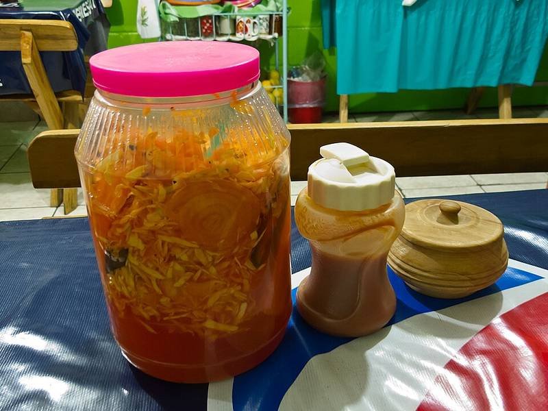 Pupusas — Salvadoran lunch recipe, served and ready to eat