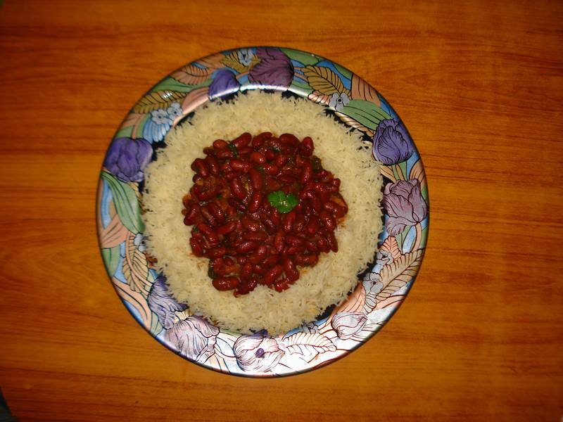 Rajma Masala — Indian healthy recipe, served and ready to eat