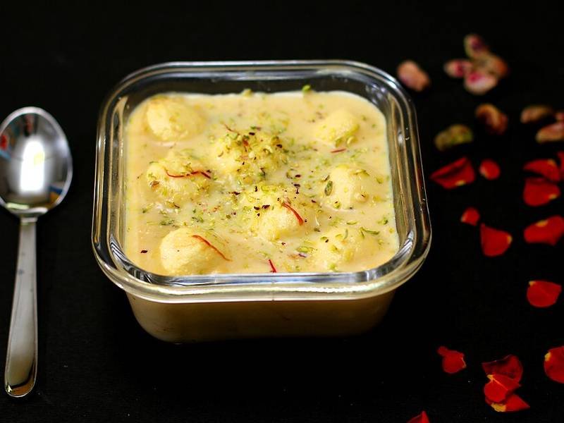 Ras Malai — Indian desserts recipe, served and ready to eat