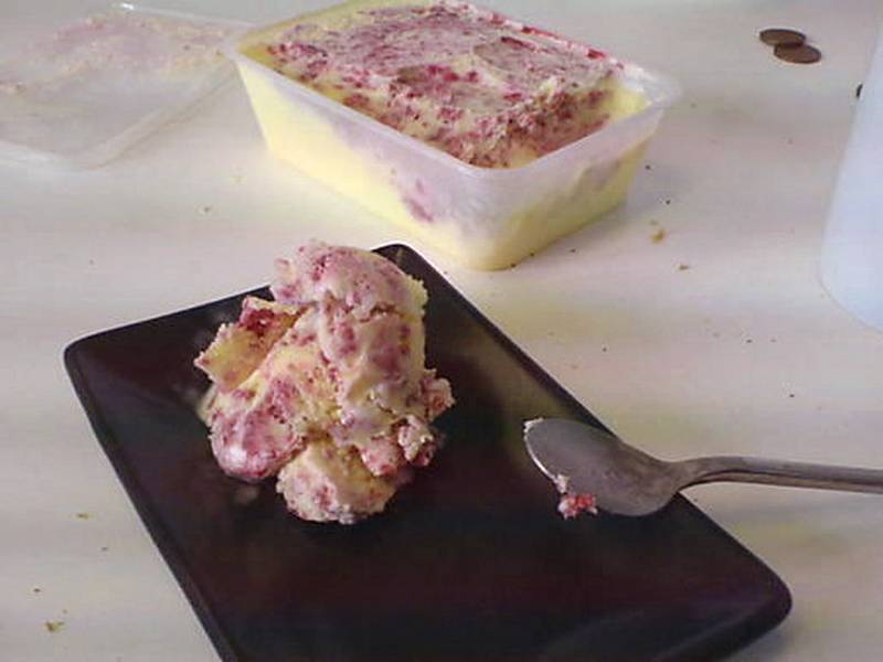 Raspberry Ripple Ice Cream