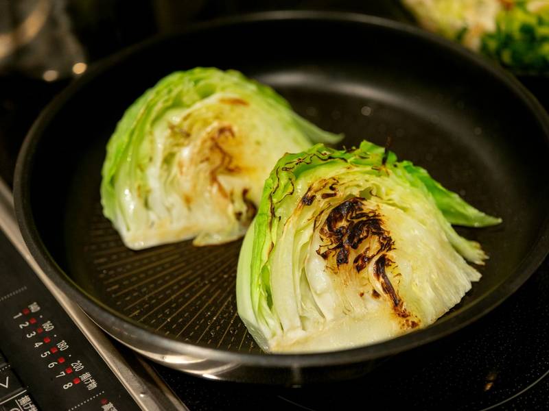 Roast Cabbage Wedges