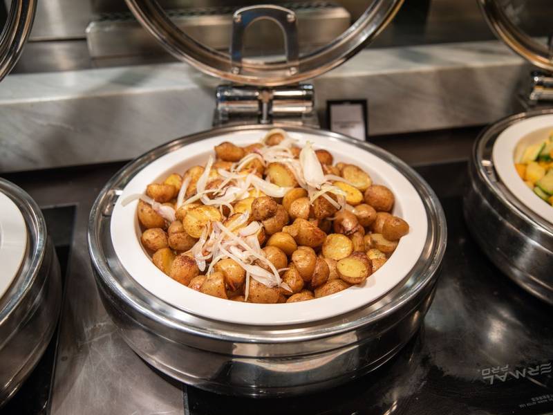 Roasted Potatoes and Onions