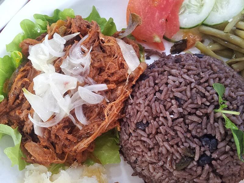 Ropa Vieja — Cuban dinner recipe, served and ready to eat