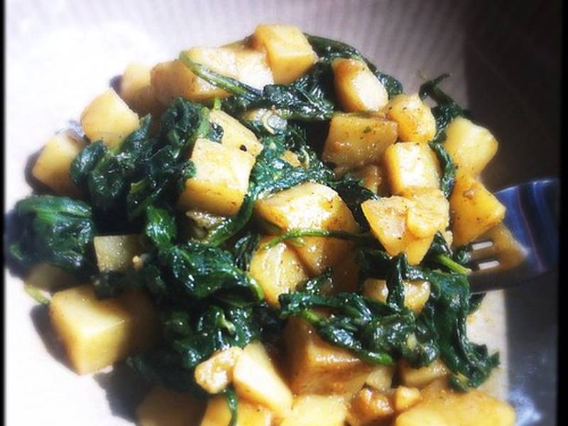 Saag Aloo