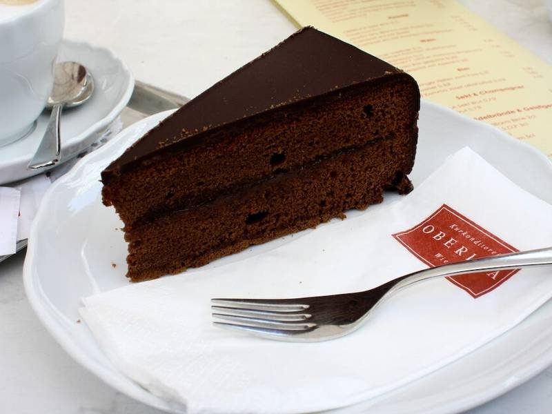 Sachertorte — Austrian desserts recipe, served and ready to eat