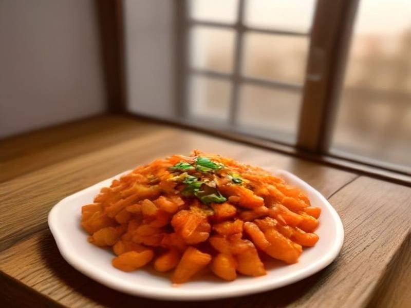 Omek Houria — Tunisian appetizers recipe, served and ready to eat