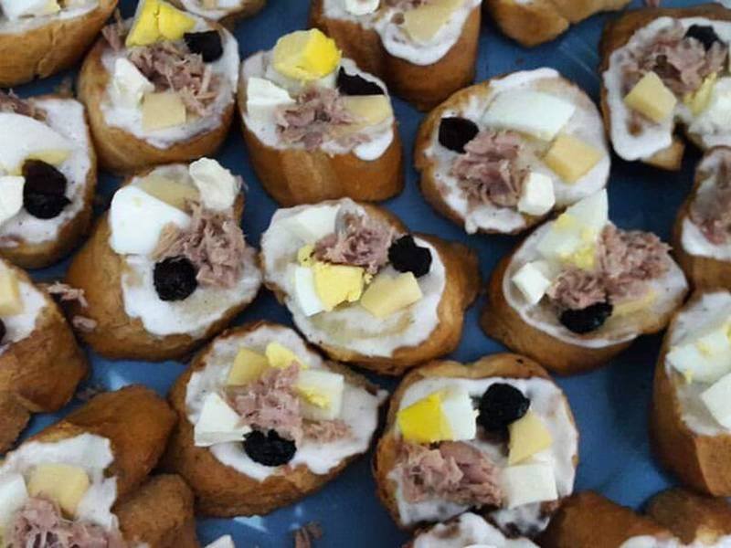 Salata Blankit — Tunisian appetizers recipe, served and ready to eat