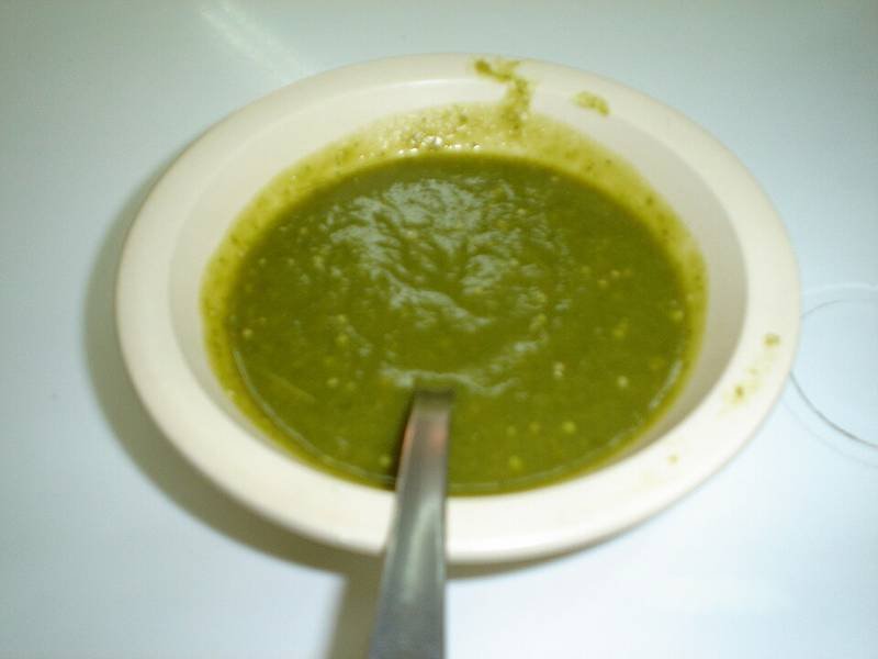 Salsa Verde — Mexican appetizers recipe, served and ready to eat