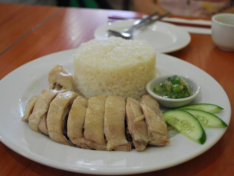 Salt Baked Chicken — Chinese dinner recipe, served and ready to eat