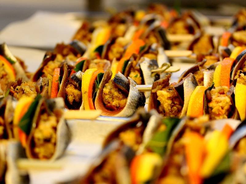 Sarde a Beccafico — Italian dinner recipe, served and ready to eat