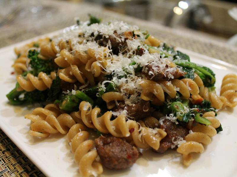 Sausage and Broccoli Rabe Pasta