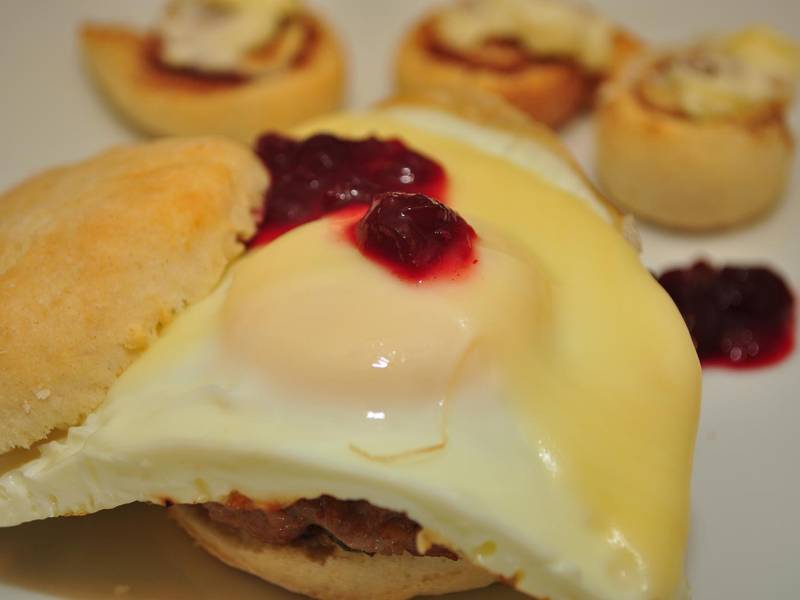 Sausage, Egg and Cheese Biscuit