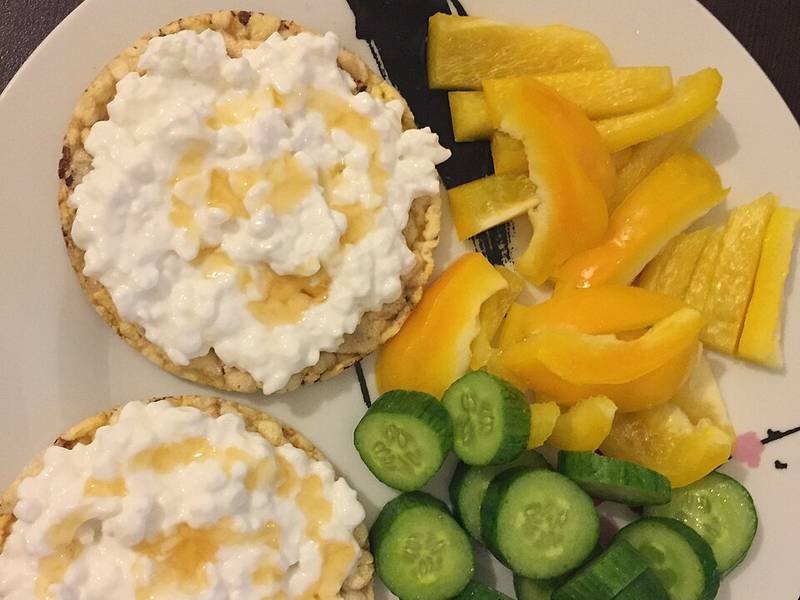 Savoury Cottage Cheese Bowl — American breakfast recipe, served and ready to eat