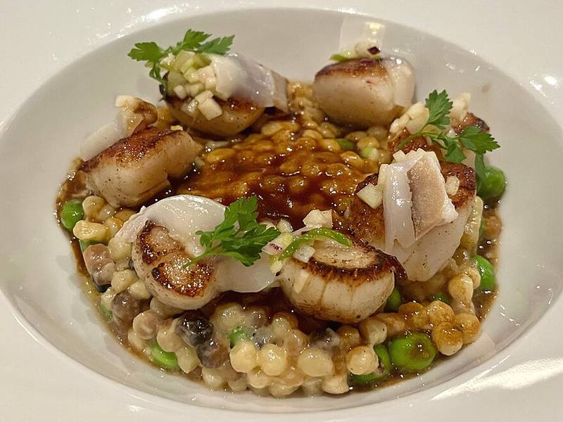 Scallop Risotto