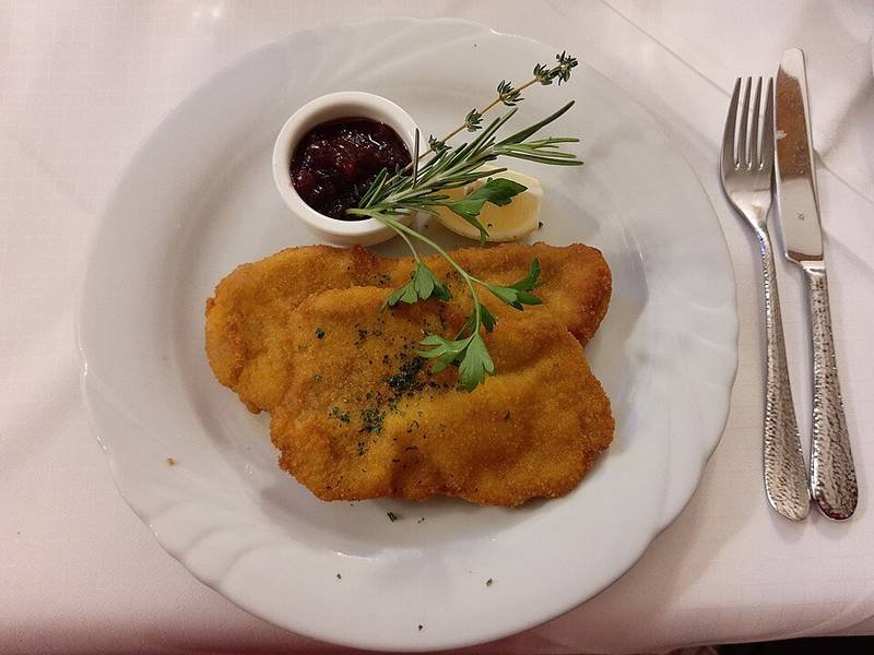 German Pork Schnitzel — German dinner recipe, served and ready to eat