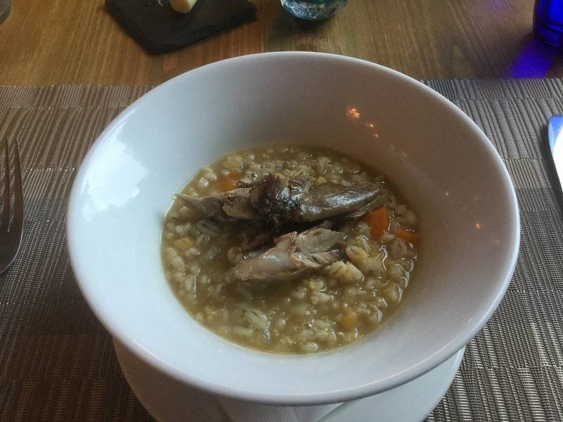 Scotch Broth — Scottish lunch recipe, served and ready to eat