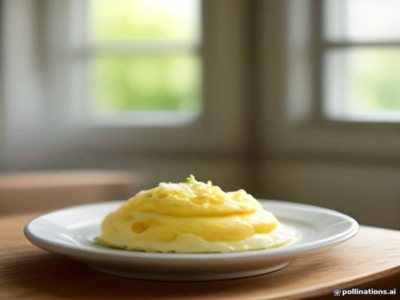 Perfect Scrambled Eggs — American breakfast recipe, served and ready to eat