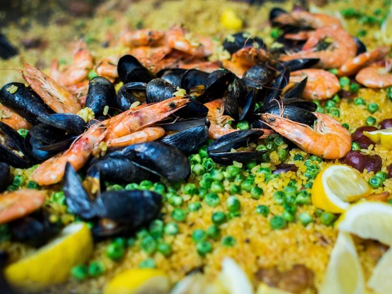 Seafood Paella