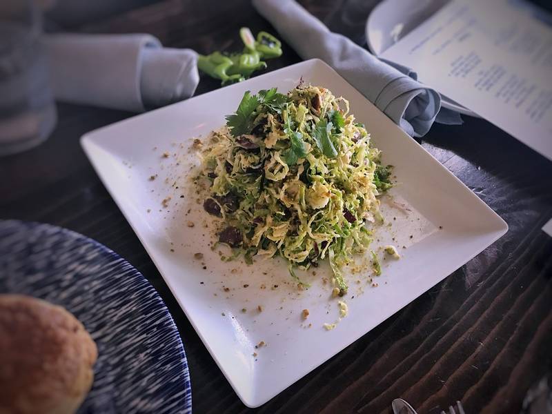 Shaved Brussels Sprout Salad