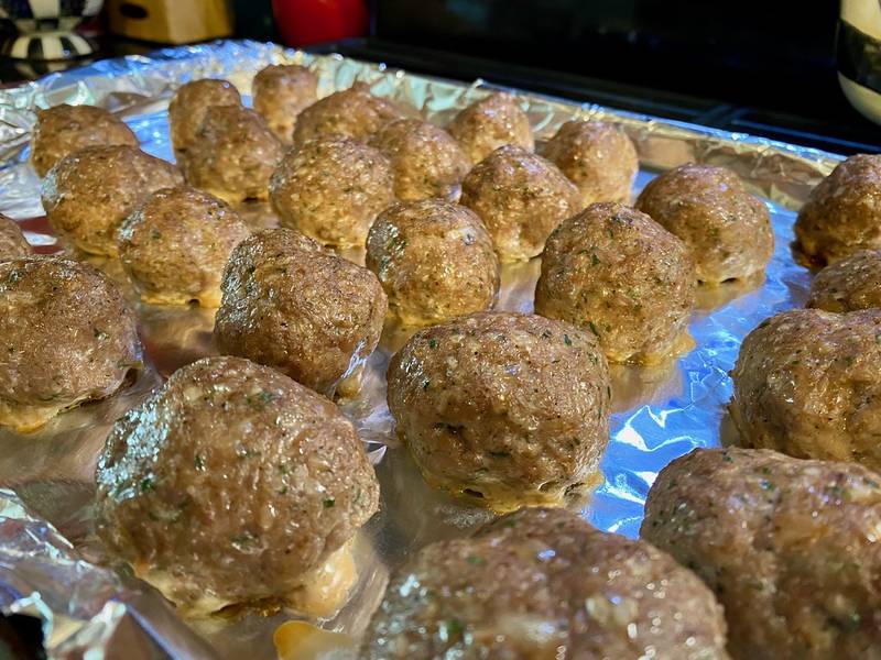 Sheet Pan Meatballs