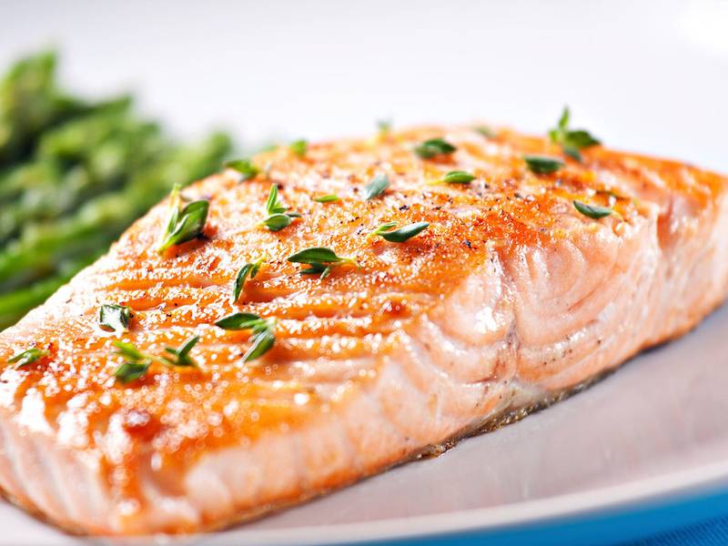 Sheet Pan Salmon and Asparagus