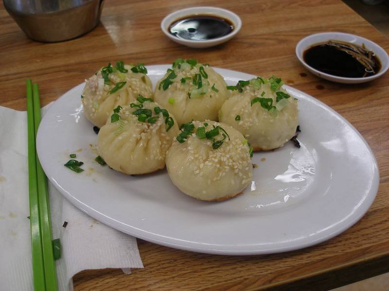 Sheng Jian Bao — Chinese appetizers recipe, served and ready to eat