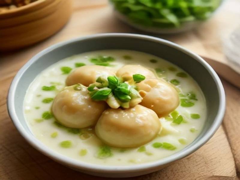 Shish Barak — Lebanese dinner recipe, served and ready to eat